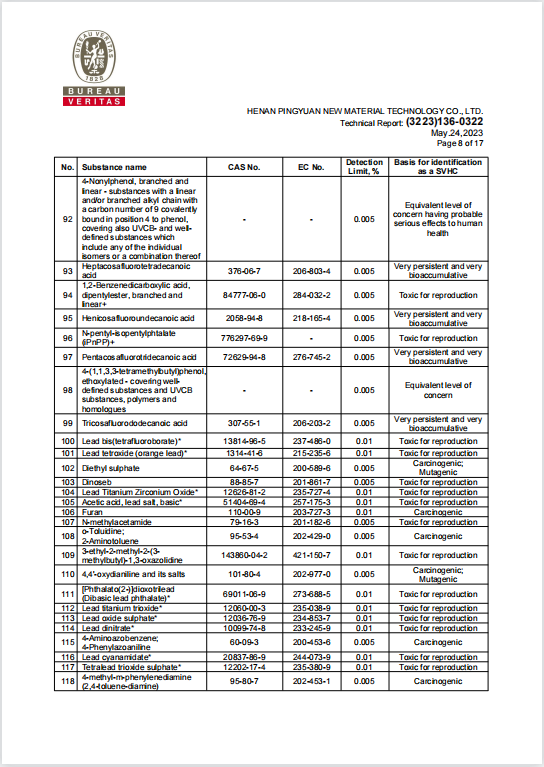 RGPPS REACH 报告 7